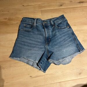 Levi's Classic Blue Jean Shorts